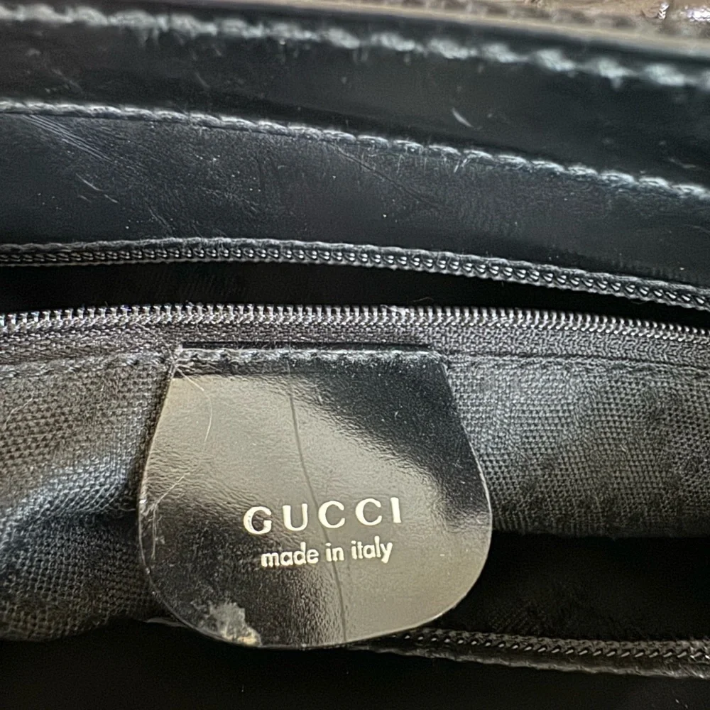 Gucci Elegant Black Tote Bag